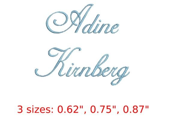 Adine Kirnberg Embroidery Font: A Designer’s Review