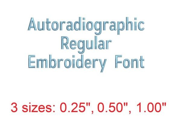 Autoradiographic Embroidery Font: A Designer’s Review for Personalized Gifts