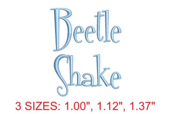 Beetle Shake Embroidery Font: A Designer’s Real-World Review