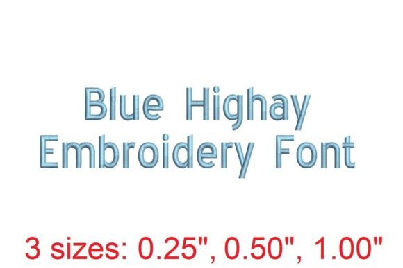 Blue Highway Embroidery Font: A Designer’s Seasonal Review