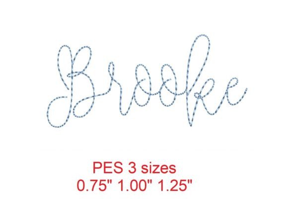Brooke Bean Stitch Font: A Designer’s Review for Boutique Apparel