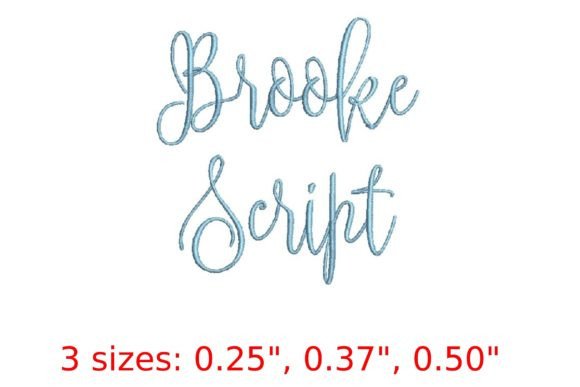 Brooke Script Embroidery Font: A Designer’s Real-World Review