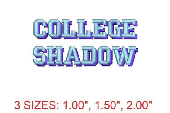 College Shadow Embroidery Font: A Designer’s Review for Gift Makers