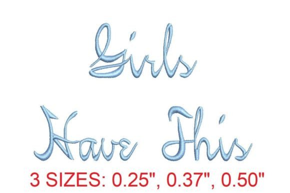 Girls Have This Embroidery Font: A Designer’s Review for Boutique Apparel