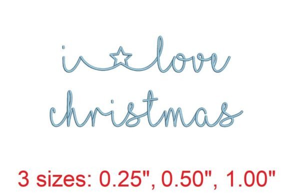 I Love Christmas Embroidery Font – A Designer’s Business-First Review