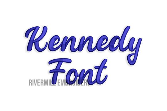 Kennedy Font: A Charming Choice for Personalized Embroidery Projects
