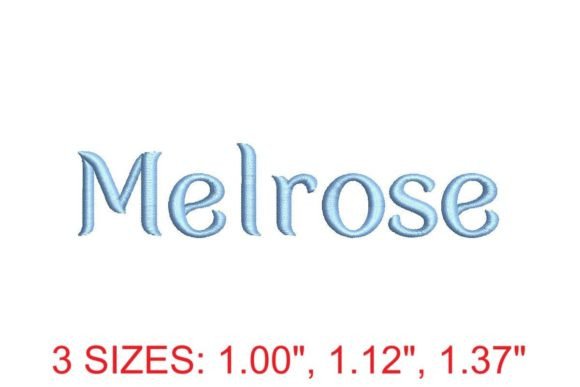 Melrose Embroidery Font: A Designer’s Review for Business Branding and Merch Use