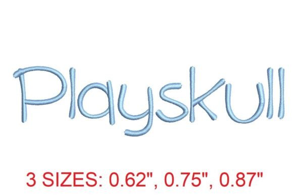 Playskull Embroidery Font: A Seasonal Designer’s Review