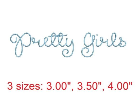 Pretty Girls Embroidery Font: A Seller’s Review for Etsy & Small Shop Success