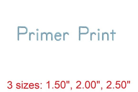 Primer Print Embroidery Font: A Craft Fair Designer’s Honest Review