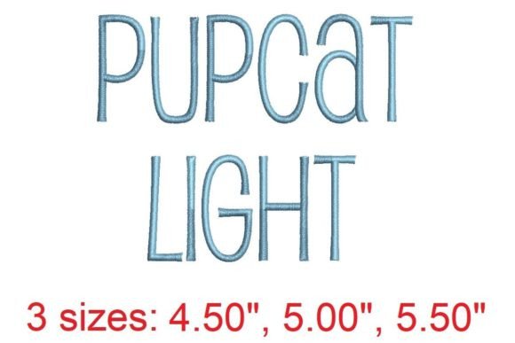 Pupcat Light Embroidery Font: A Designer’s Review