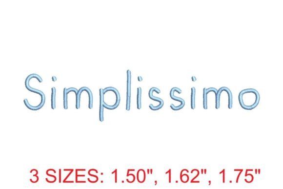 Reviewing Simplissimo Medium Embroidery Font for Personalized Gifts