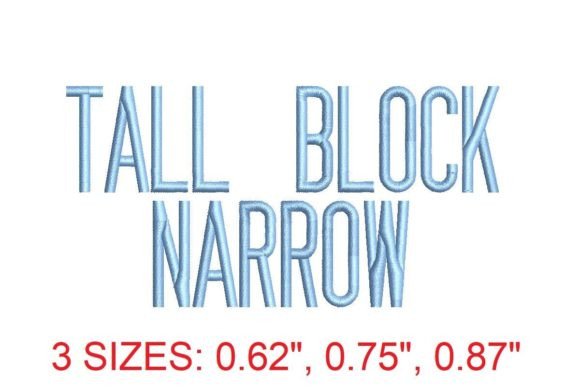 Tall Block Narrow Embroidery Font: A Designer’s Honest Review for Boutique Apparel Projects