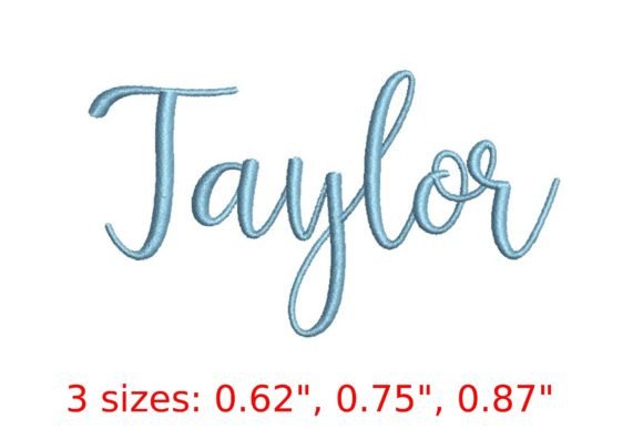 Taylor Embroidery Font: A Designer’s Review for Seasonal & Holiday Embroidery