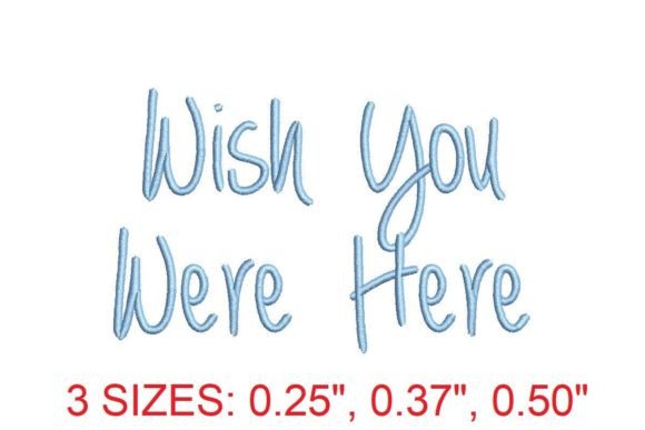Wish You Were Here Embroidery Font: A Designer’s Honest Review for Real Projects